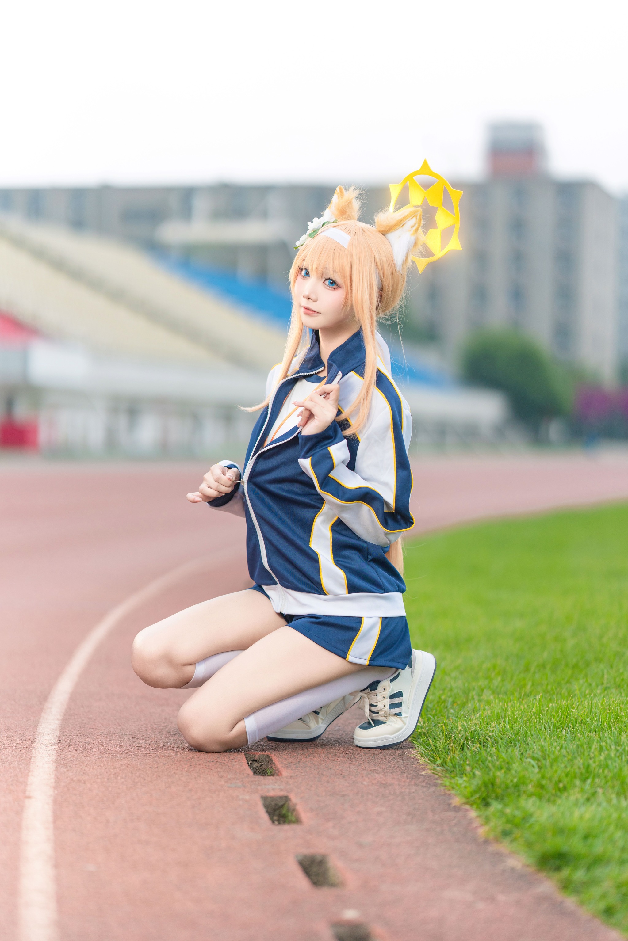 艾西Aiwest - NO.016 碧蓝档案 伊落玛丽 体操服 [44P]-XikXak